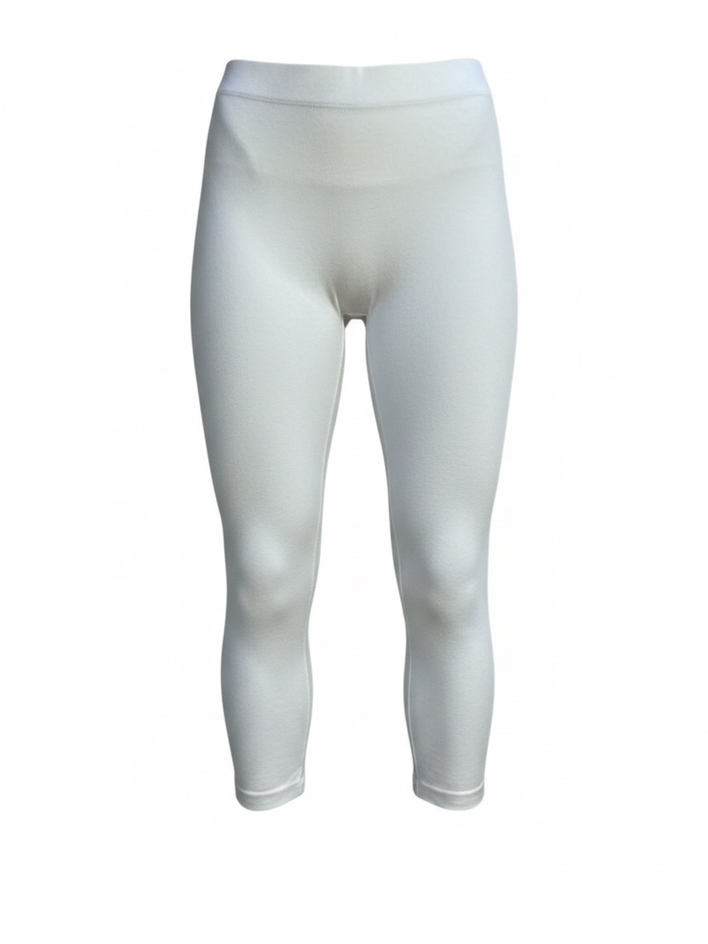 Mopas Women’s High Rise White Active Leggings Free Size